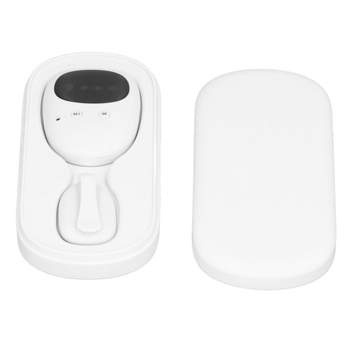 Wireless Bedwetting Alarm, Rechargeable Professional Vibration Bedwetting Sensor Portable Sound Reminder With Charging Box For Home For Travel For Baby