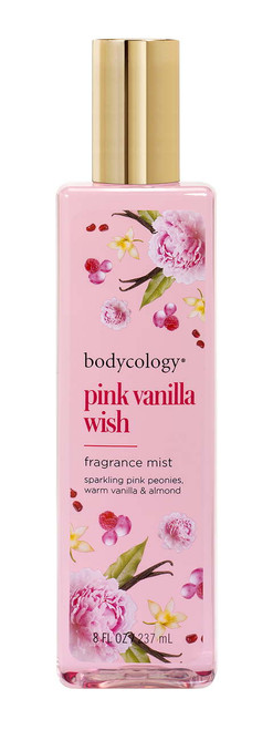 Bodycology Fragrance Body Mist, Pink Vanilla Wish, 8 Fl Oz