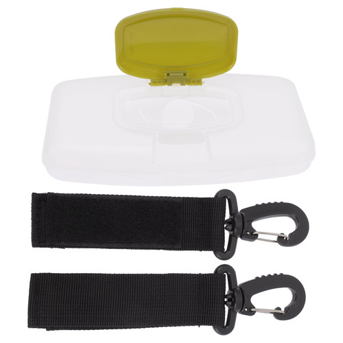 Hemoton 1 Set Baby Wet Wipes Dispenser Outdoor Baby Wipes Holder Wet Tissue Box