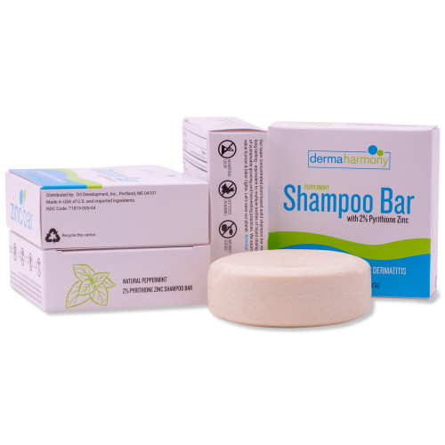 Dermaharmony Dandruff Shampoo Bar - Peppermint - 4 Oz (1 Bar)