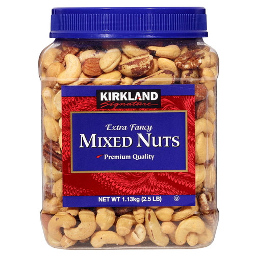Kirkland Signature Extra Fancy Mixed Nuts, 2.5 Lbs