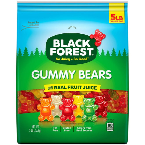 Black Forest Gummy Bears Bag, 5 Lb