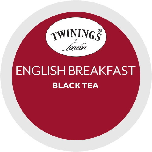 Twinings Of London English Breakfast Black Tea, K-cups For Keurig, 96 Count