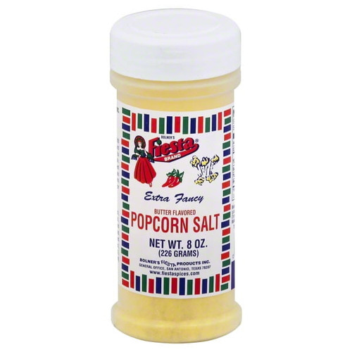 Bolners Fiesta Products Fiesta Popcorn Salt, 8 Oz