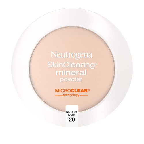 Neutrogena Skinclearing Mineral Acne Powder, Natural Ivory 20,.38 Oz