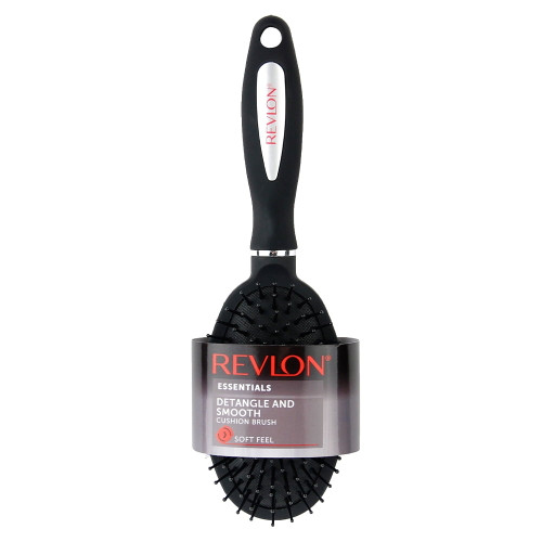 Revlon Detangle & Smooth Black Cushion Hair Brush