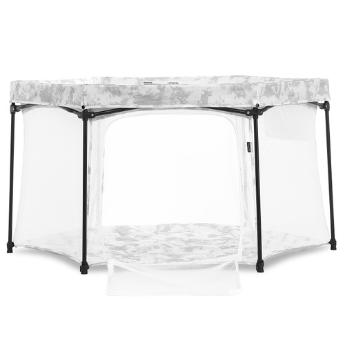 Dream On Me Onyx Play Yard, Storm Grey, (model 4435-sgy)