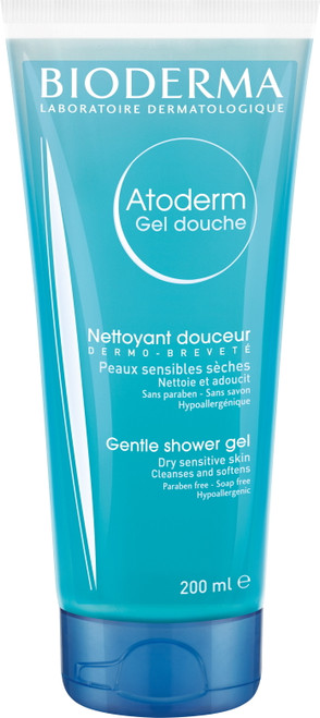 Bioderma - Atoderm - Shower Gel - Moisturizing Body And Face Wash - For Family With Normal To Dry Sensitive Skin