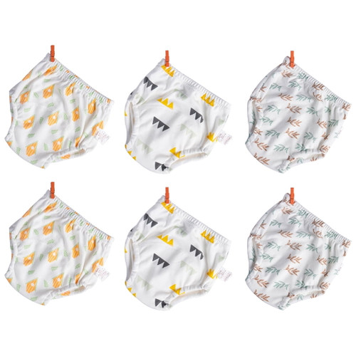 Training Pants Potty Infant Reusable Nappies Diapers Waterproof Cotton Pull Ups Undies Toddlers Pee Pant Nappy