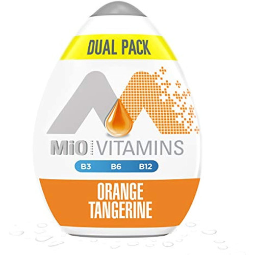 Mio Vitamins Orange Tangerine Naturally Flavored Liquid Water Enhancer 2 Count 1.62 Fl Oz S