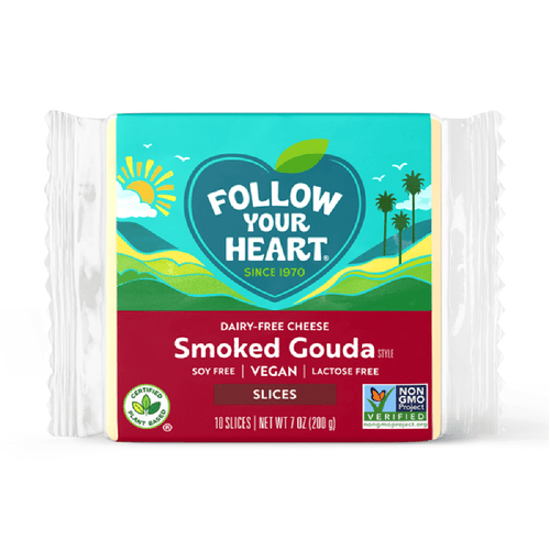 (pack 12)follow Your Heart Smoked Gouda Slices, 7oz.