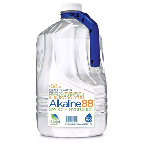 Alkaline88 Purified Water, 128 Fl Oz, 4 Pack Jugs