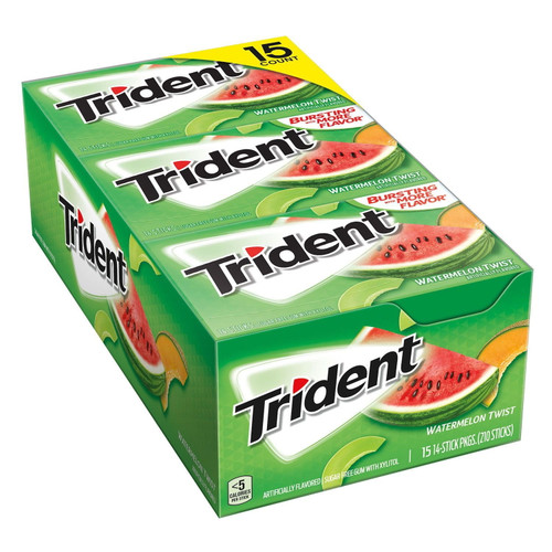 Mondelez Trident  Gum, 15 Ea