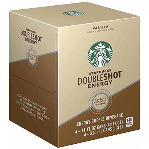 Starbucks Doubleshot Coffee And Protein, Vanilla, 4 Count