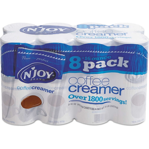 N'joy Original Powdered Coffee Creamer 16 Oz, 8-count