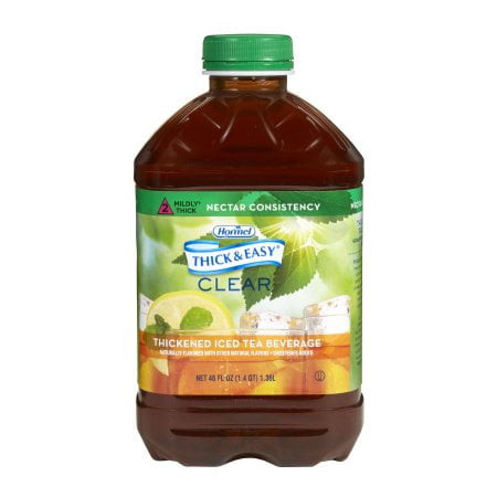 Case Of 6! Thick & Easy Thickened Iced Tea (nectar Consistency) - 46 Oz. Bottle