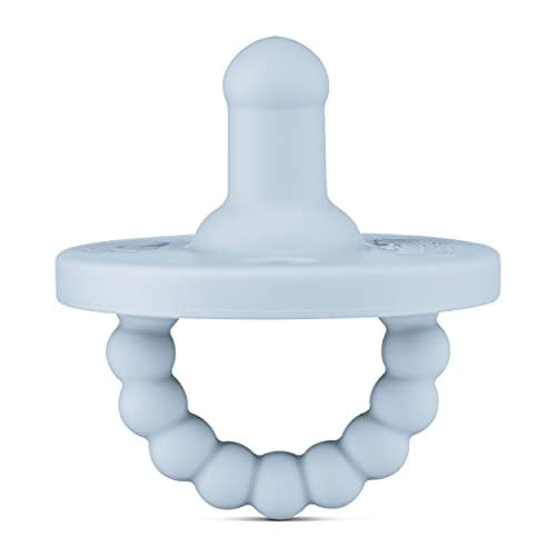 Ryan & Rose Cutie Pat Pacifier Teether (stage 1, Blue)