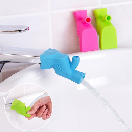 Spring Park Silicone Faucet Extender Tooth Brushing Gargle Hand Washing Extender Bathroom Kitchen Sink Faucet Silicone Extender Accessories