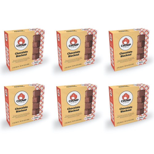 Chomp By Nightingale, Chocolate Blackout Ice Cream Sandwiches, 4 Ice Cream Sandwiches (6 Count)