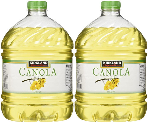 Kirkland Signature Canola Oil, 96 Fluid Ounce (2 Count)