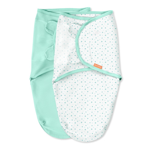 Swaddleme Original Swaddle – Size Small/medium, 0-3 Months, 2-pack (twinkle Twinkle)