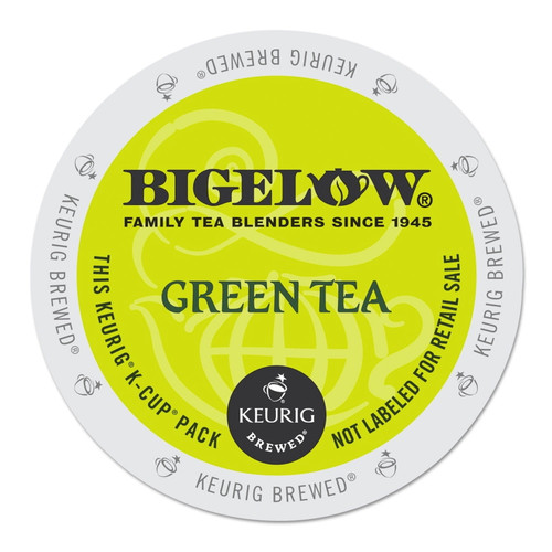 Bigelow Green Tea K-cup Pack 24/box 4 Box/carton 6085ct