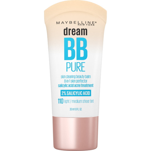 Maybelline Dream Pure 8 In 1 Skin Perfector Bb Cream, Light Medium, 1 Fl Oz