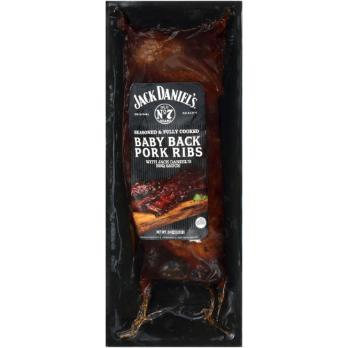 Jack Daniel's Baby Back Ribs, 24 Oz, Heat And Eat