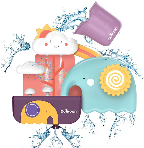 Baby Bath Toys Game, Baby Shower Bathtub Toys Set For Toddler, Ages 1 2 3 4+ Year Old Boys Girls