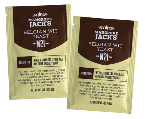Mangrove Jack's Craft Series Yeast M21 Belgian Wit 10g (2 Pack)