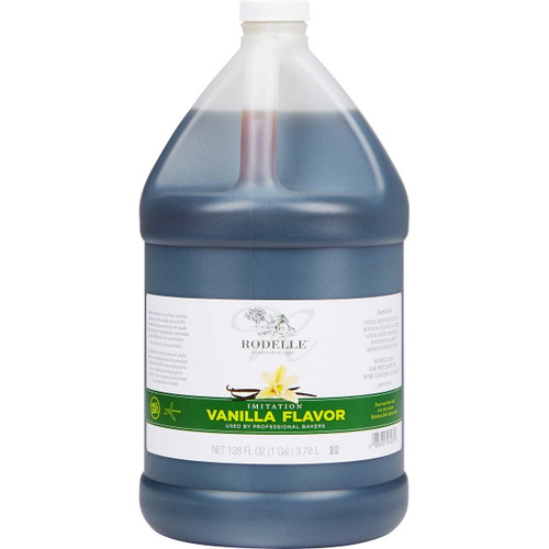 Rodelle Imitation Vanilla, 128 Ounce (1 Gallon)