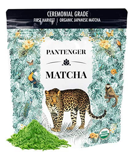 Pantenger Ceremonial Grade Matcha 1 Oz -usda Organic- 2021 Premium First Harvest Matcha Green Tea Powder From Japan. Pouch