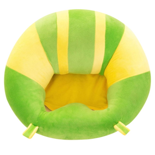 Martokay Baby Support Seat Plush Soft Baby Sofa Learning Chair Sitting Safety Chair Keep Sit To Infant Feeding Green