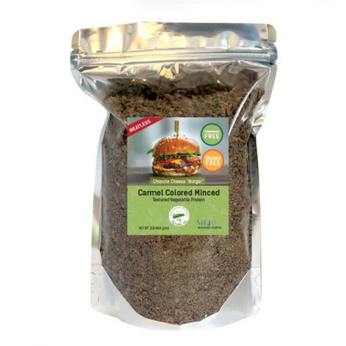 Nd Labs 736-16 1 Lbs Beef-like Minced Textured Vegetable Protein Resealable Bag