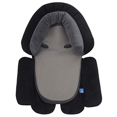 Coolbebe Upgraded 3-in-1 Baby Head Neck Body Support Pillow For Newborn Infant Toddler - Extra Soft Car Seat Insert Cushion Pad, Perfect For Carseats, Strollers, Swing