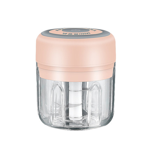 Meterk Mini Garlic Grinder Electric Garlic Chopper Cordless Food Fruit Vegetable Blender Kitchen Gadgets 250ml Usb Rechargeable