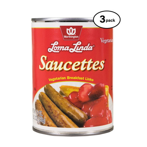 Loma Linda - Plant-based - Saucettes (19 Oz.) (pack Of 3) - Kosher