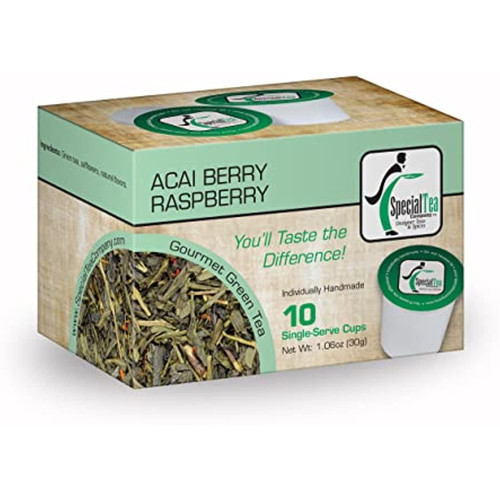 Special Tea Company Acai Berry Raspberry Green Tea Single Serve