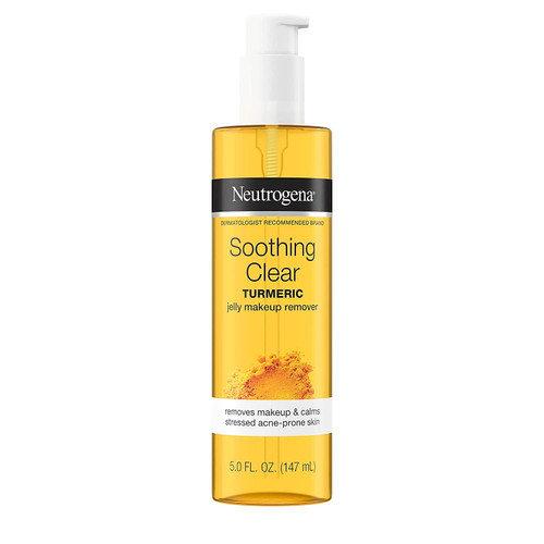 Neutrogena Soothing Clear Turmeric Jelly Makeup Remover - 5 Oz