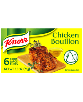 Knorr Chicken Flavored Bouillon, 2.5oz