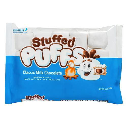 Stuffed Puffs® Classic Milk Chocolate Filled Marshmallow, 8.6 Oz