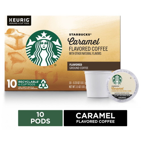 Starbucks Caraml Kcup, 0.35 Oz, 10 Count