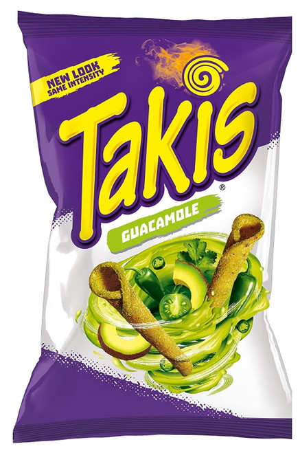 Bags Takis Guacamole By Barcel Mild Guacamole Tortilla Chips 9.9 Oz