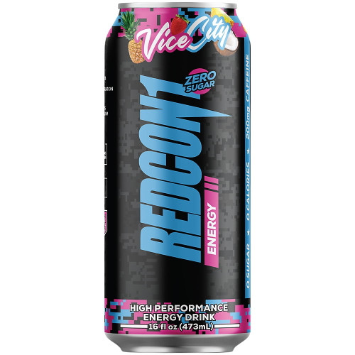 High Performance Energy Drink  Vice City (12 Drinks/ 16 Fl Oz. Each)