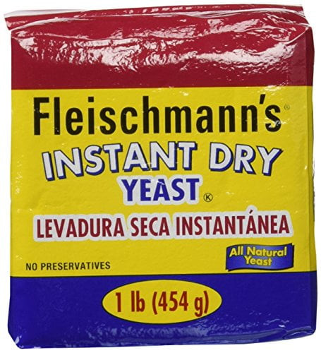 Fleischmann's Instant Yeast - 2 Pack/each 16 Oz. Bags