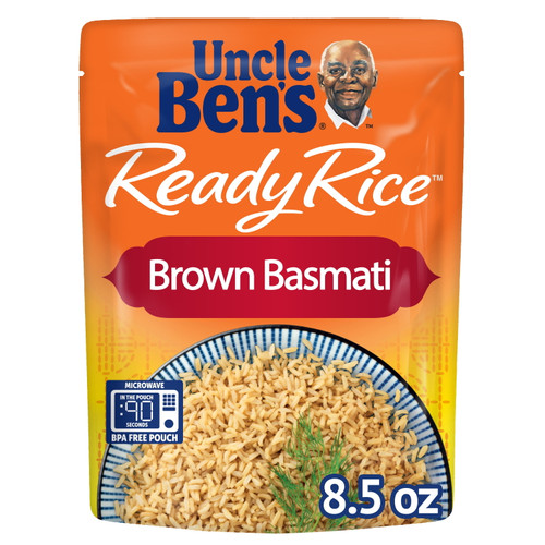 Uncle Ben's Ready Rice Brown Basmati Rice, 8.5 Oz Side Item