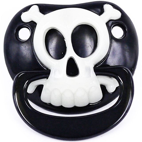 Billy Bob Pirate Pacifier Baby With Orthodontic Nipple, Glow In The Dark 6mo+