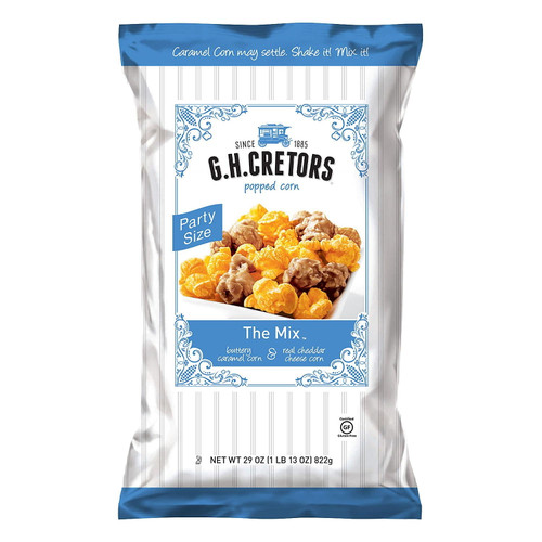 Gh Cretors Popcorn Cheese And Caramel Mix 29 Oz