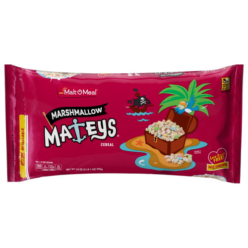 Malt-o-meal Marshmallow Mateys Breakfast Cereal With Marshmallow Bits, 33 Oz Bag