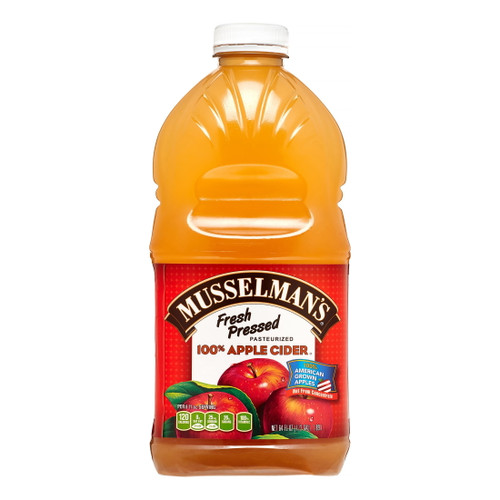 Musselman's Gluten-free Fresh Pressed 100% Apple Cider, 64 Fl Oz